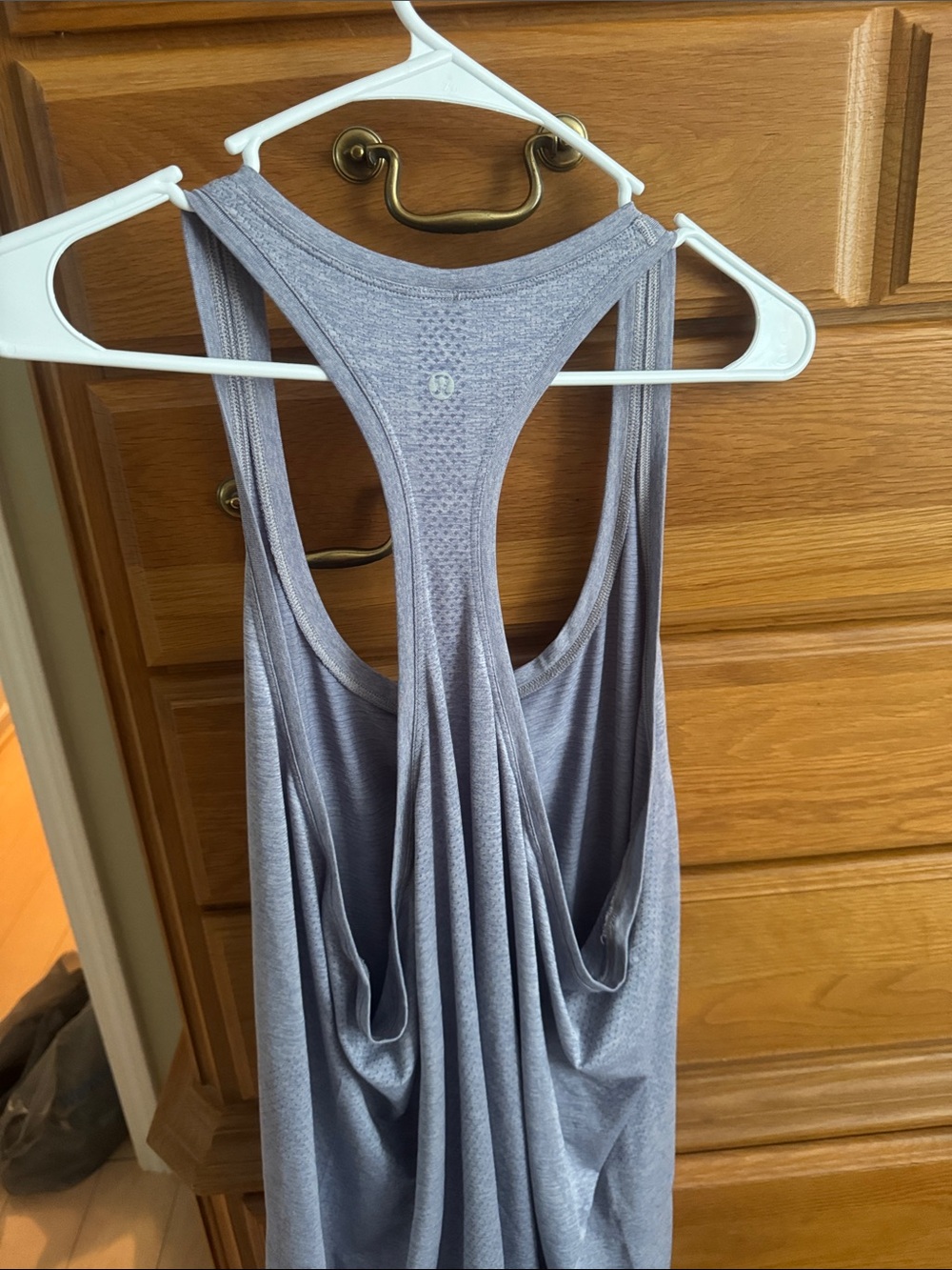 lululemon athletica Women's Racerback Tank - Heather Light Gray